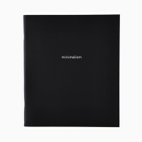 Тетрадь А5, 96 листов на скрепке, внутренний блок №1 &laquo;minimalism&raquo; уф лак