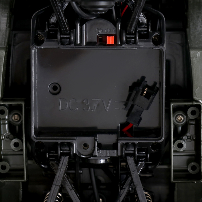 Грузовик радиоуправляемый &laquo;Фургон&raquo;, привод 4WD, работает от аккумулятора,1:16, цвет зелёный