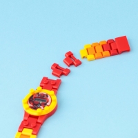 Часы наручные электронные «Самый крутой», с ремешком-конструктором Часы наручные электронные «Самый крутой», с ремешком-конструктором