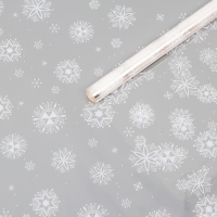 Новый год. Пленка глянцевая "Салютики", белая, 0,7 х 10 м, 40 мкм, 200 гр Новый год. Пленка глянцевая "Салютики", белая, 0,7 х 10 м, 40 мкм, 200 гр