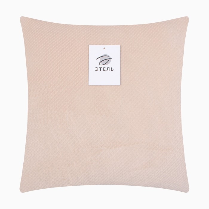 Наволочка декоративная "Этель" жемчуг 42*42 см, молочный