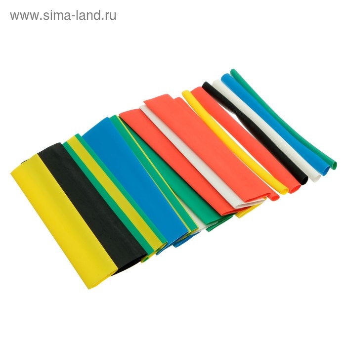 Термоусаживаемая трубка Duwi, 4/2, 6/3, 8/4, 10/5, 12/6 мм, набор 34 шт. Термоусаживаемая трубка Duwi, 4/2, 6/3, 8/4, 10/5, 12/6 мм, набор 34 шт.