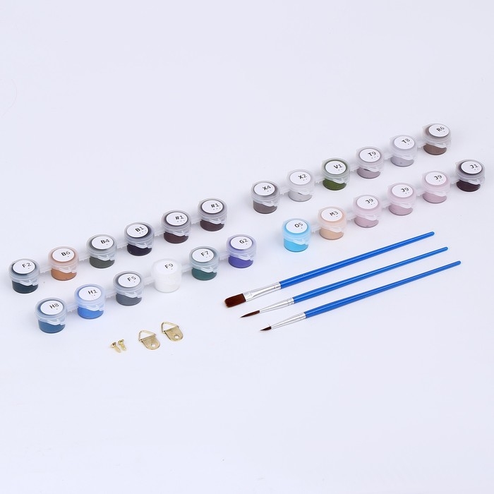 Картина по номерам &laquo;В стиле ретро&raquo;, 40 &times; 50 см, 21 цвет