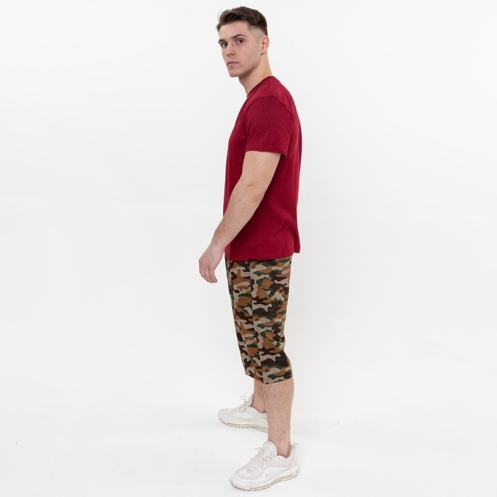 Шорты мужские, камуфляж песочный, размер 50