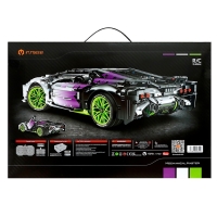 Конструктор «Спортивная тачка», радиоуправление, 1:10, 1778 деталей Конструктор «Спортивная тачка», радиоуправление, 1:10, 1778 деталей