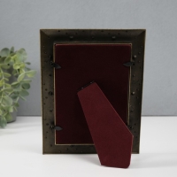 Фоторамка металл, стекло 10х15 см "Арктур" латунь стразы 1х14,2х19,2 см Фоторамка металл, стекло 10х15 см "Арктур" латунь стразы 1х14,2х19,2 см