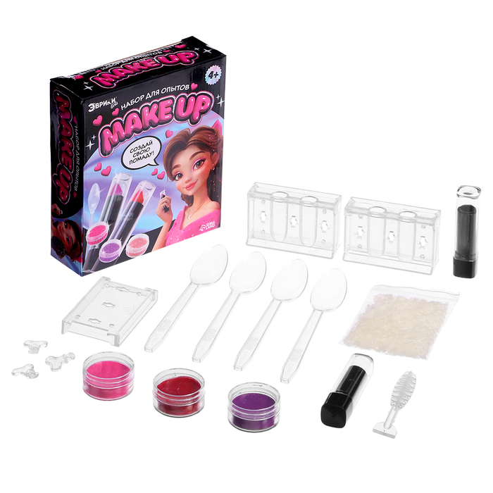 Набор для опытов &laquo;Создай свою помаду Make Up&raquo;