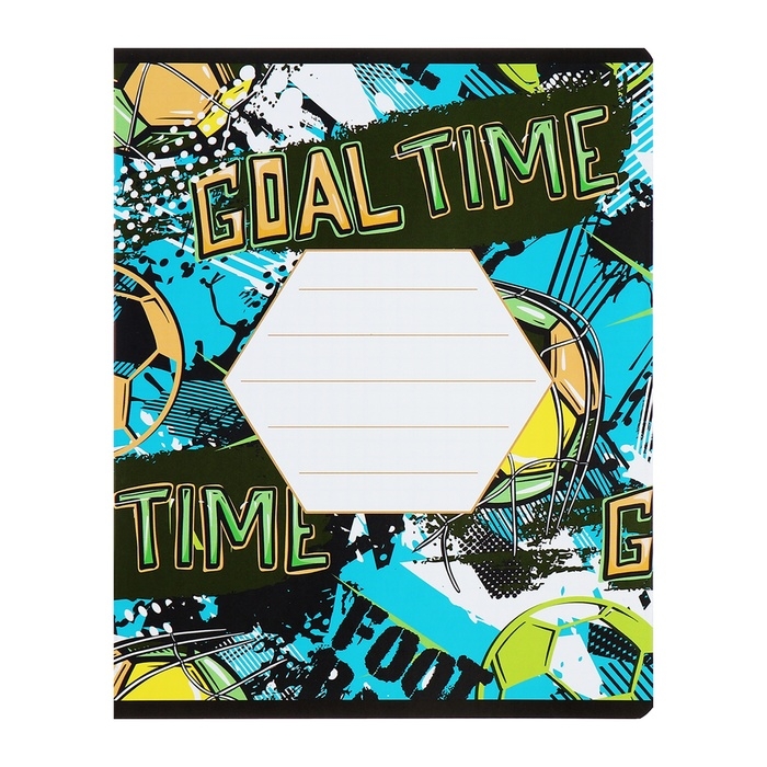 Комплект тетрадей из 10 штук, 12 листов в клетку Calligrata Комплект тетрадей из 10 штук, 12 листов в клетку Calligrata "Футбол", обложка мелованная бумага, ВД-лак, блок офсет, 5 видов по 2 штуки