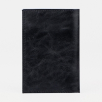 Обложка для паспорта, цвет чёрный