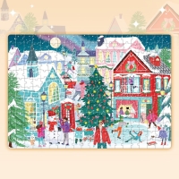 Пазл светящийся «Новогодняя ночь в городе», 260 деталей Пазл светящийся «Новогодняя ночь в городе», 260 деталей