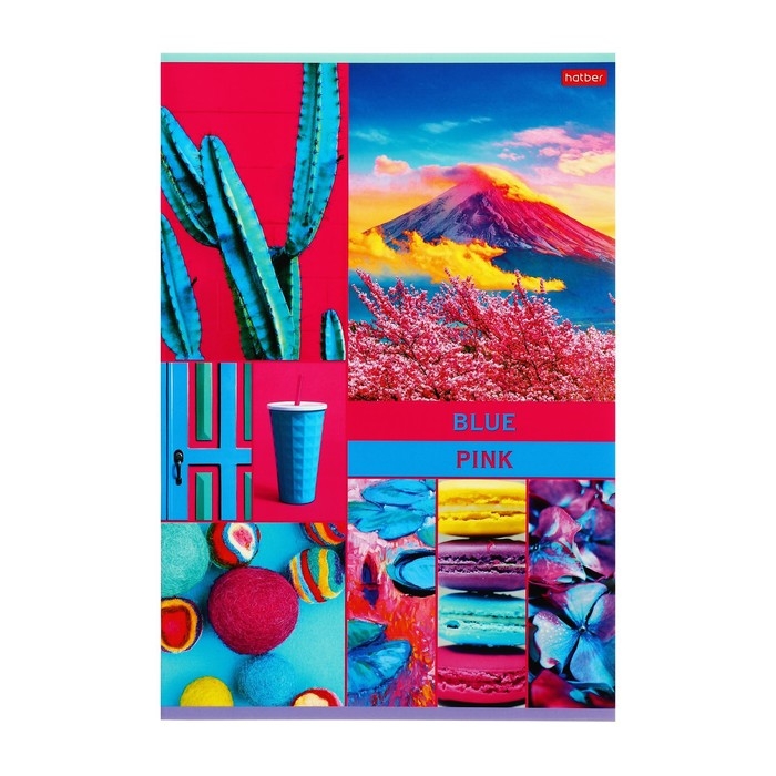 Тетрадь А4, 48 листов в клетку Тетрадь А4, 48 листов в клетку "В мире грез", обложка мелованный картон, глянцевая ламинация, блок 60г/м2 , МИКС