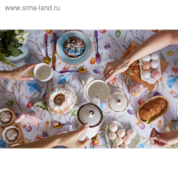 Скатерть Доляна Happy Easter 110х144 см Скатерть Доляна Happy Easter 110х144 см