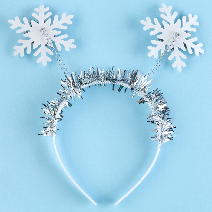 Новый год! Карнавальный ободок «Снежинка» Новый год! Карнавальный ободок «Снежинка»