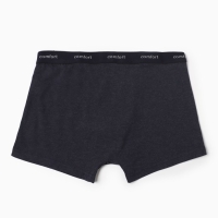 Трусы мужские боксеры, цвет серо-синий меланж, размер 48 (L) Трусы мужские боксеры, цвет серо-синий меланж, размер 48 (L)