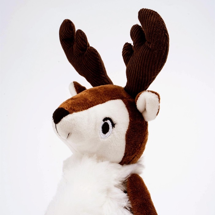 Мягкая игрушка «Олень», 20 см, цвет коричневый Мягкая игрушка «Олень», 20 см, цвет коричневый