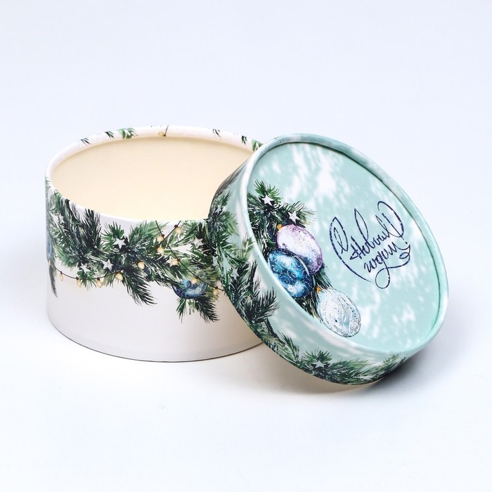 Новый год. Коробка Новый год. Коробка " С Новым Годом" завальцованная без окна ,13 х 8,5 см