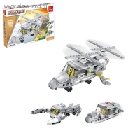 Конструктор &laquo;Вертолёт&raquo;, 179 деталей, 3 варианта сборки