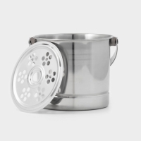 Ведро для льда из нержавеющей стали, 1,3 л, 14,5×12,5 см Ведро для льда из нержавеющей стали, 1,3 л, 14,5×12,5 см