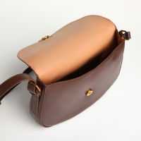 Сумка женская на клапане TEXTURA, средний размер, цвет коричневый Сумка женская на клапане TEXTURA, средний размер, цвет коричневый