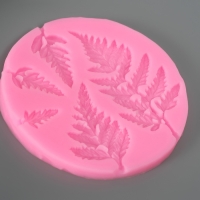 Молд силикон "Листья папоротника" 5 предметов Молд силикон "Листья папоротника" 5 предметов