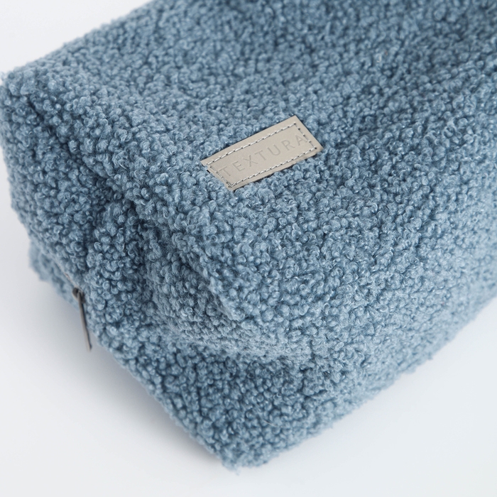 Косметичка на молнии, TEXTURA, цвет синий Косметичка на молнии, TEXTURA, цвет синий