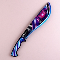 Деревянное оружие детское сувенирное &laquo;Мачете&raquo;, череп