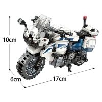 Конструктор Спецназ &laquo;Мотоцикл&raquo;, 395 деталей