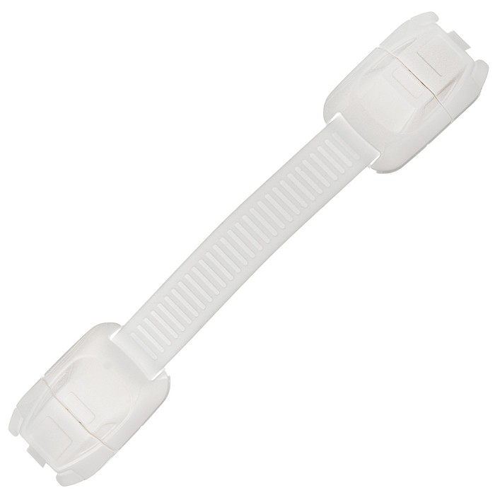 Набор блокираторов для дверей и ящиков, универсальные, гибкие, 4 шт., цвет белый, Крошка Я