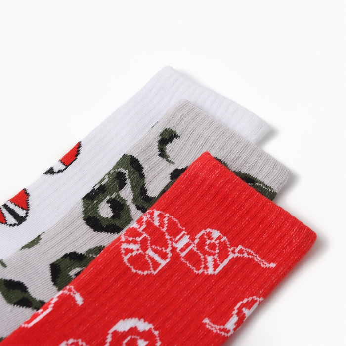 Подарочный набор термос и носки 3 пары KAFTAN Snake, р.36-39 Подарочный набор термос и носки 3 пары KAFTAN Snake, р.36-39