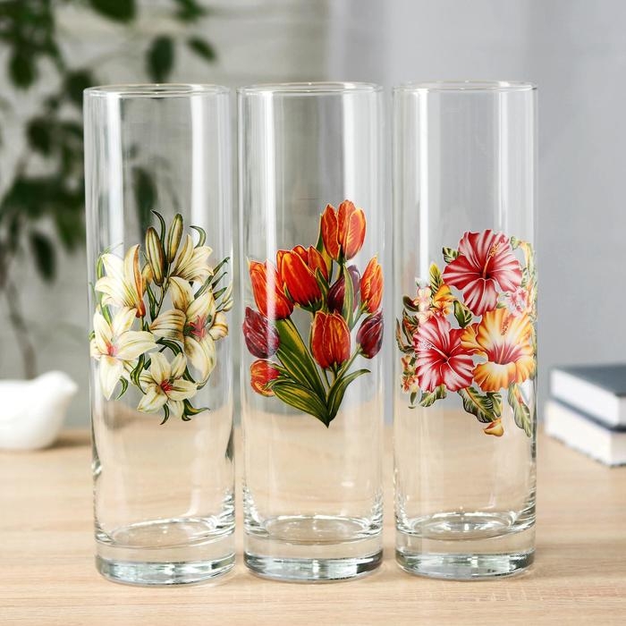 Ваза FLORA Ваза FLORA "Цветочная поляна" 7,5х26,5см МИКС