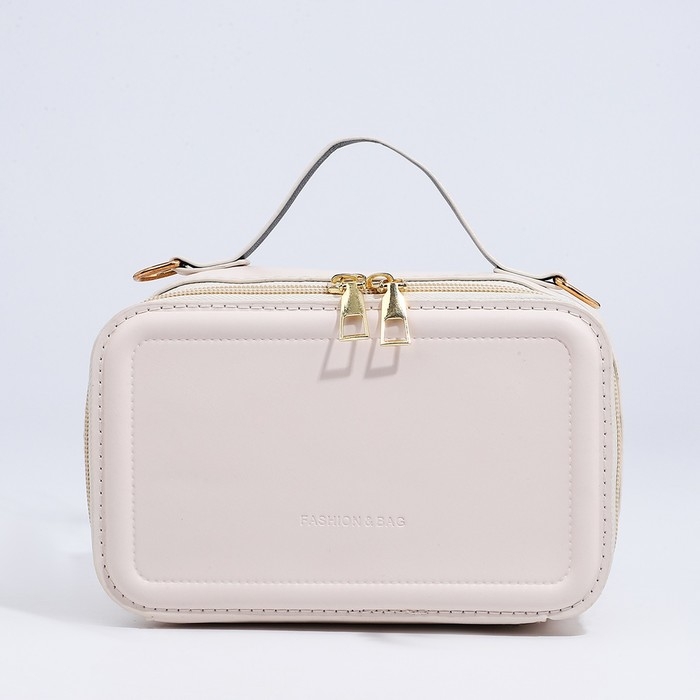 Сумка кросс-боди на молнии, цвет белый Сумка кросс-боди на молнии, цвет белый