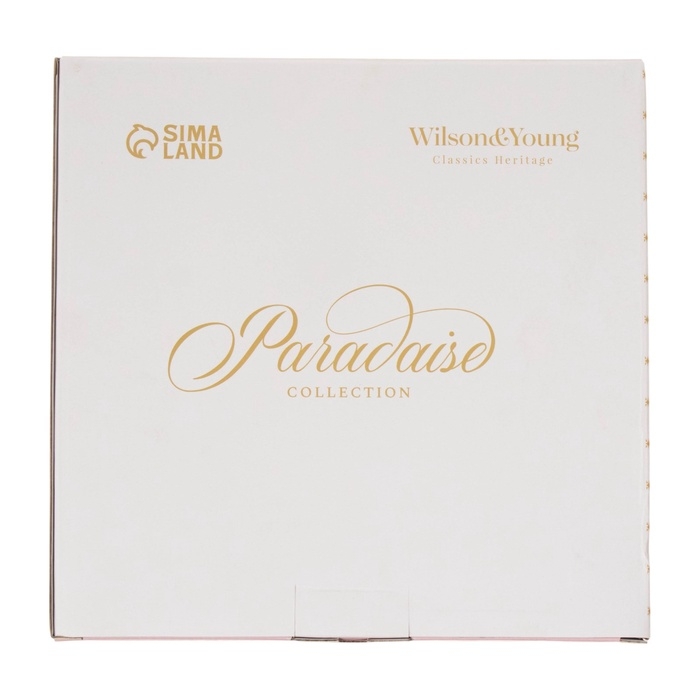 Тарелки WY Paradaise, d=25,5 см, набор 2 шт, фарфор