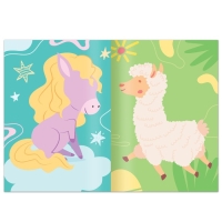 Книга с наклейками &laquo;Поняшки и милашки. Создай свою милашку&raquo;, 12 стр., 68 наклеек