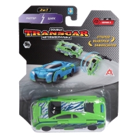 Автовывернушка Transcar Double &laquo;Раптор - Шарк&raquo;, 2в1, 8 см