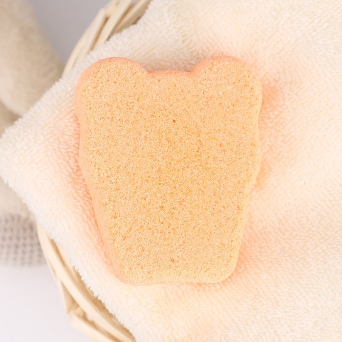 Бомбочка для ванны детская &laquo;Няшка-бурляшка&raquo; 110 г, аромат ягодный, ЧИСТОЕ СЧАСТЬЕ