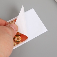 Наклейка бумага благодарность "Полевые ромашки" набор 50 шт 10х5 см Наклейка бумага благодарность "Полевые ромашки" набор 50 шт 10х5 см