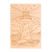 Доска для выжигания &laquo;Маяк&raquo; доска А4