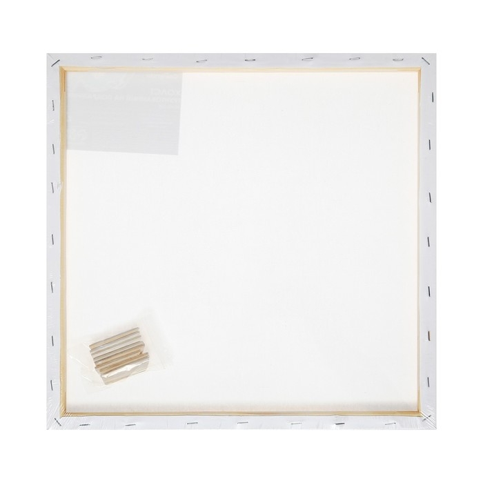 Холст на подрамнике 1,6х40х40 см, Calligrata, хлопок 100%, акриловый грунт, мелкозернистый, 280г/м&sup2;