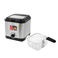 Фритюрница Centek CT-1430, 900 Вт, 1.5 л , антипригарная чаша, серебристая Фритюрница Centek CT-1430, 900 Вт, 1.5 л , антипригарная чаша, серебристая