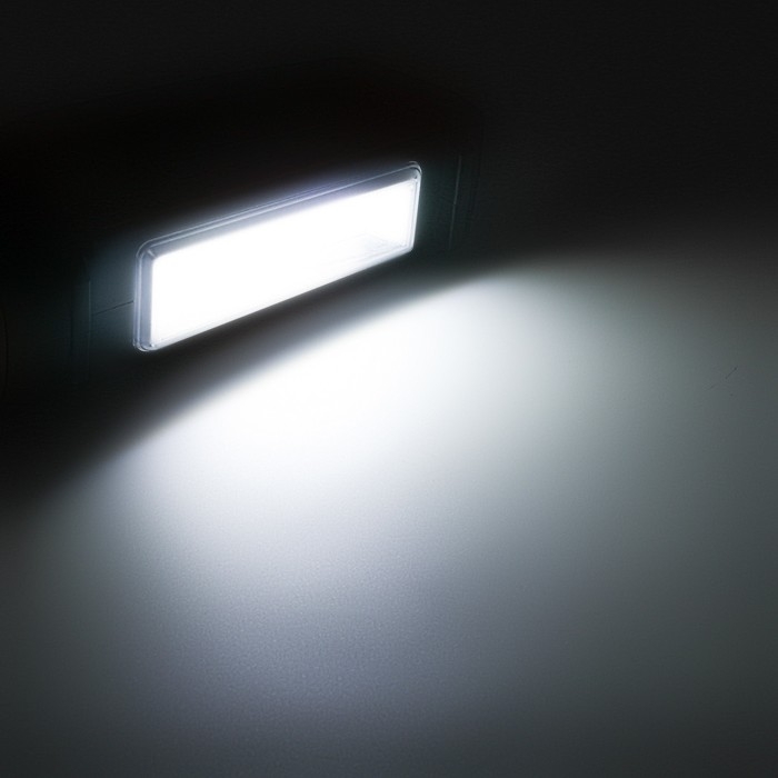 Фонарь светодиодный аккумуляторный ручной, XPE, боковой 5 Вт COB, 1200 мАч, 6 режимов, USB