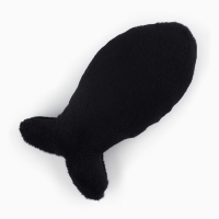 Игрушка для кошки &laquo;Рыбка&raquo; с кошачьей мятой, черная