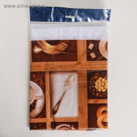 Скатерть на нетканой основе многоразовая &laquo;Кофе&raquo;, 90&times;135 см