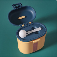 Контейнер для хранения детского питания &laquo;Корона&raquo;, 360 гр., цвет желтый