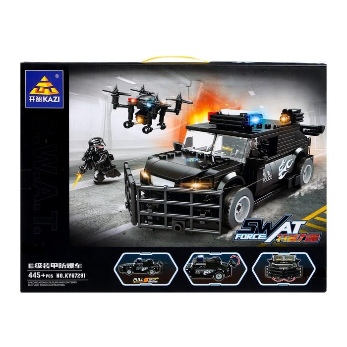 Конструктор спецназ &laquo;Штурмовая машина&raquo;, 445 деталей