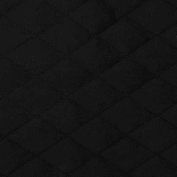 Накидка на переднее сиденье, велюр, размер 55 х 130 см, черный, с красным кантом