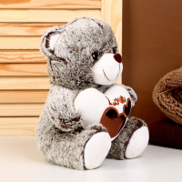 Мягкая игрушка &laquo;Мишутка с сердцем&raquo;, 25 см, цвета МИКС