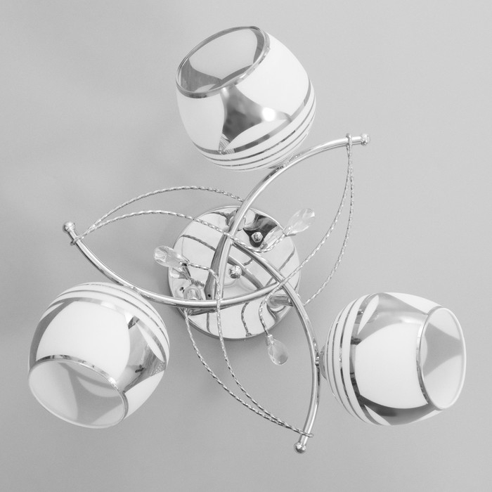 Люстра "Баффи" 3х40Вт Е27 Хром МОДЕЛЬ: 2751100