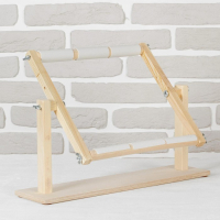 Пяльцы-рамка для вышивания, 30 &times; 30 см, с подставкой, цвет светлое дерево