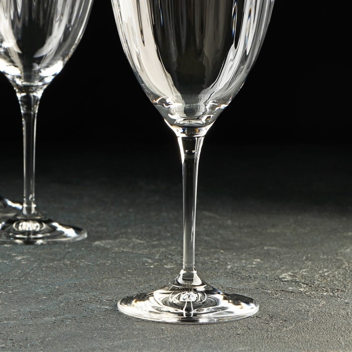 Набор бокалов для вина &laquo;Кейт&raquo;, 400 мл, 6 шт