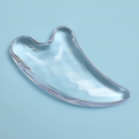 Массажёр Гуаша «Сердце», 11 × 6 см, цвет прозрачный Массажёр Гуаша «Сердце», 11 × 6 см, цвет прозрачный